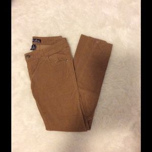 Brown corduroy pants
