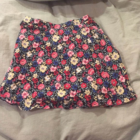 Floral skirt