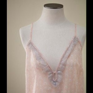 Peachey Chiffon Romper NWOT XL