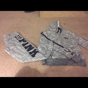 Sequins Brand new pink sweatsuit ...