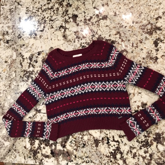 Abercrombie and Fitch cropped sweater!