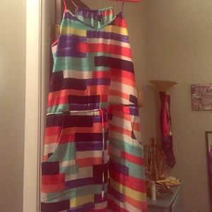 Gap Factory 'Roma' Multicolor Racerback Dress