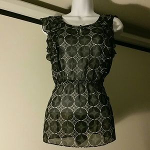 Banana Republic Sheer Blouse