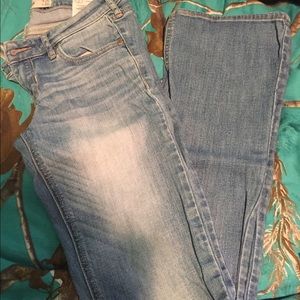 Hollister light wash Bootcut jeans