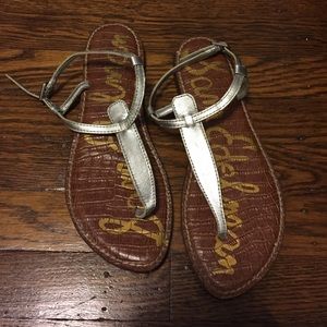 Silver Gigi sandals