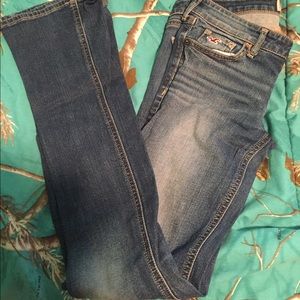 Hollister medium wash boot cut jeans