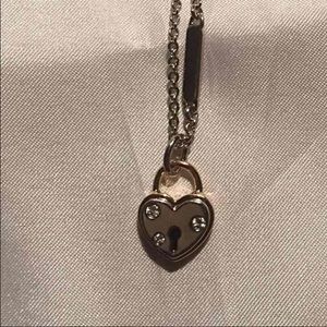 Coach Heart Necklace