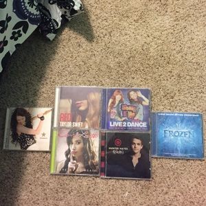 CD's only used a couple times each