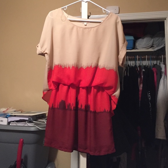 Fall colored dress