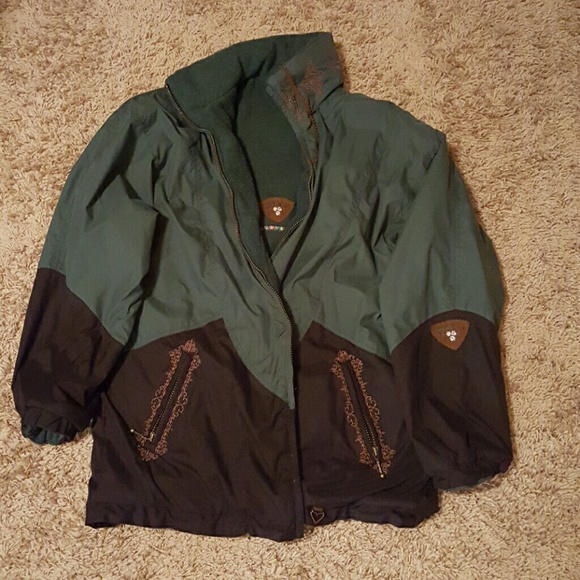 Obermeyer Jackets & Blazers - Vintage 90's Obermeyer Ski Jacket Green Black