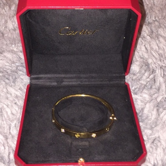 Diamond/Gold Cartier Bracelet