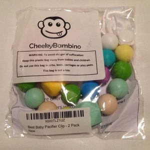 Baby Pacifier Clip/Holder Bundle