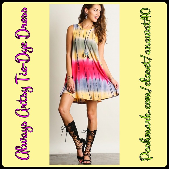 Always Artsy Tie-Dye Dress - Picture 2 of 4
