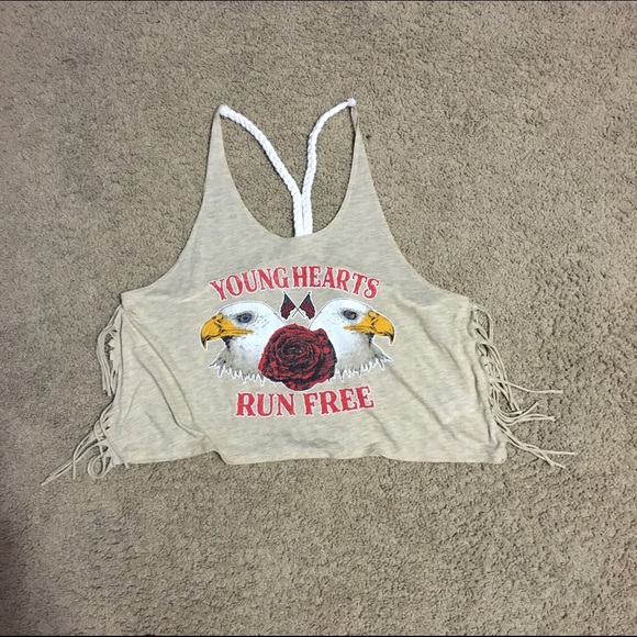 Graphic crop top