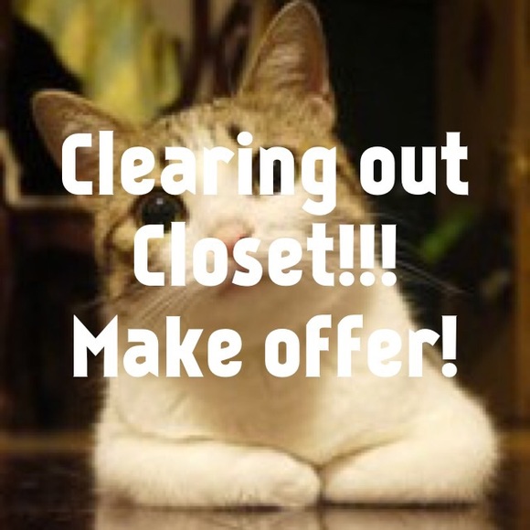 Need to clear out my closet!!!