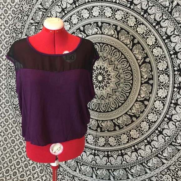 Urban Outfitters Purple Shirt - Picture 1 of 4
