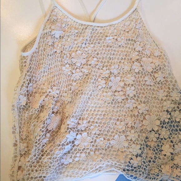 Boho Crochet Tank