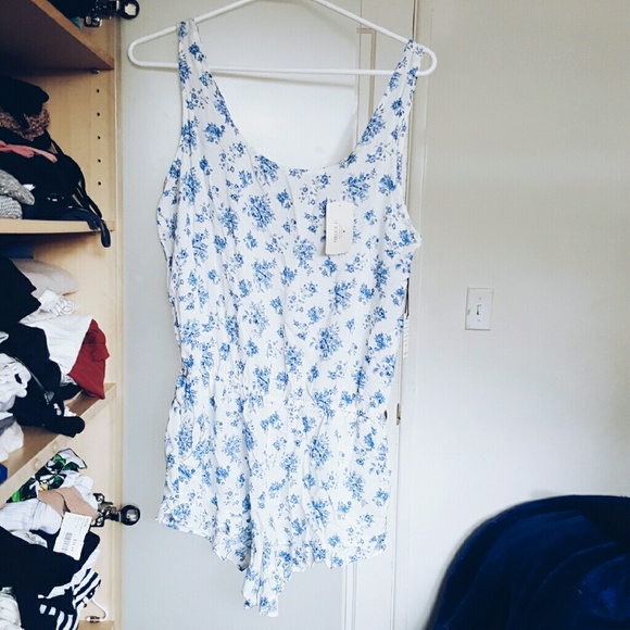 Brand New Forever 21 Floral Romper