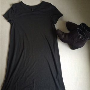 Black T-Shirt Dress