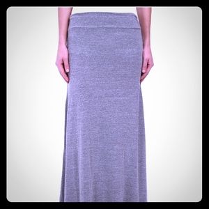 Alternative Earth grey maxi skirt size S