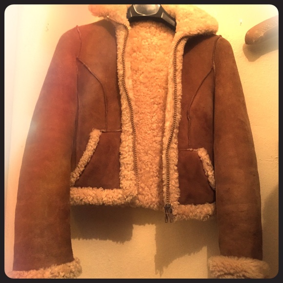 **SOLD** Vintage 1970s Reversible Sheepskin Jacket