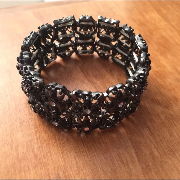 Rhinestone Cuff Bracelet