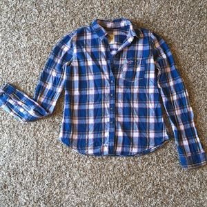 Blue Plaid Flannel