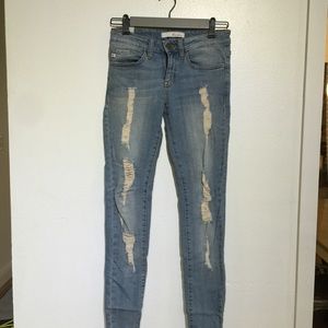 ••Bundle•• Kancan Skinny Jeans & Reebok Shorts