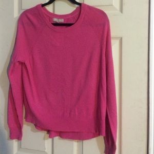 Pink banana republic light-weight sweater.