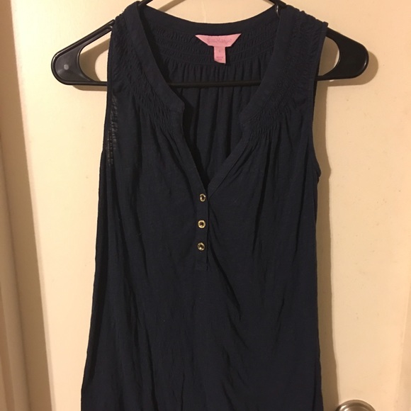 Lilly Pulitzer sleeveless Essie tank