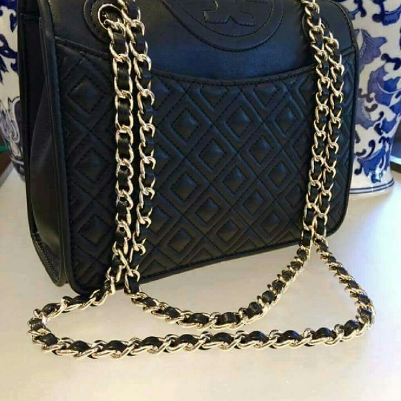 Tory Burch Medium Fleming Leather Bag and Wallet