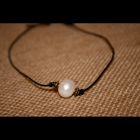 🔔Bronzed Freshwater Pearl Choker🔔 - Picture 2 of 3