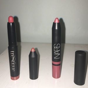 Lipstick duo! NARS and Trestique