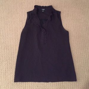Sleeveless J Crew Blouse