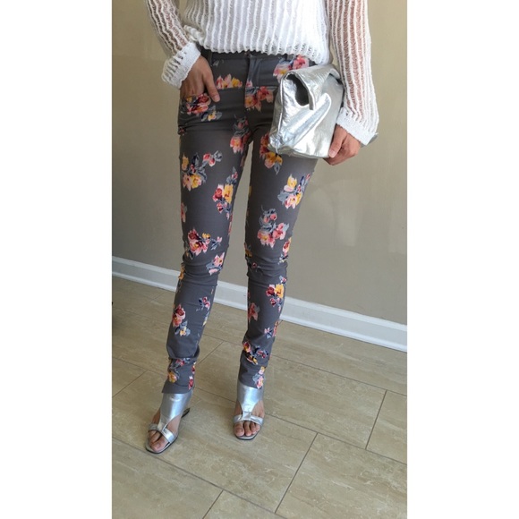 Zara flower patterns pants - Picture 2 of 3