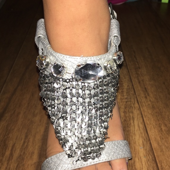 SALE! Must go!!!✨✨✨Buckle Bling Heels MAKE OFFER