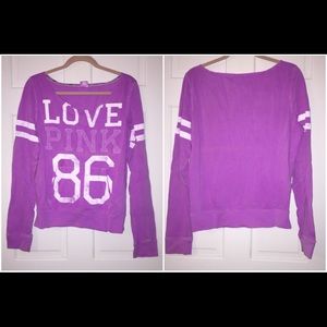 PINK VS Slouchy Crew