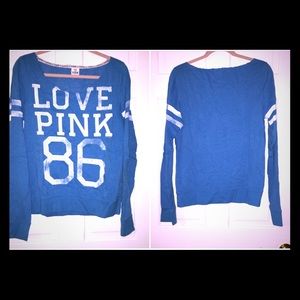 PINK VS Slouchy Crew