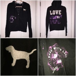 PINK VS Full Zip Hoodie