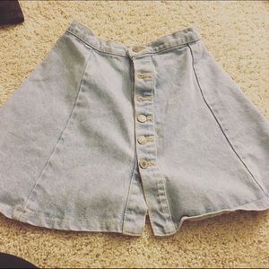 Brandy Denim Skirt