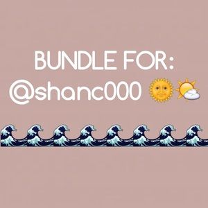 BUNDLE: @shanc000 💜☺️
