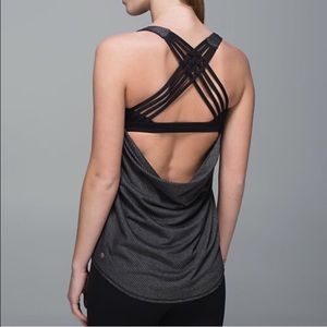 Lululemon grey wild tank