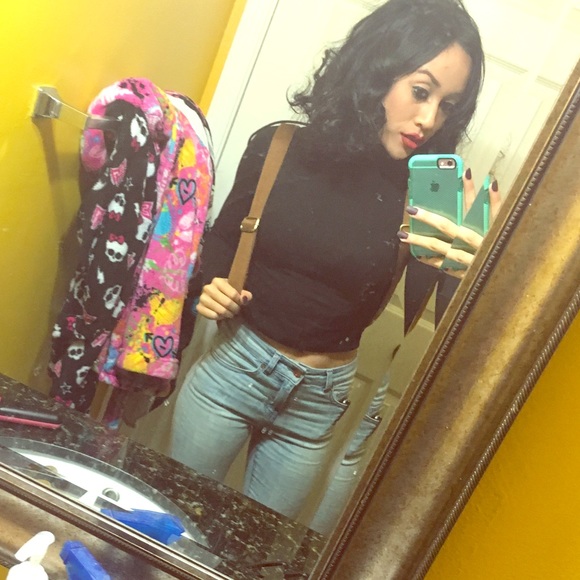 Black Turtleneck Long Sleeve