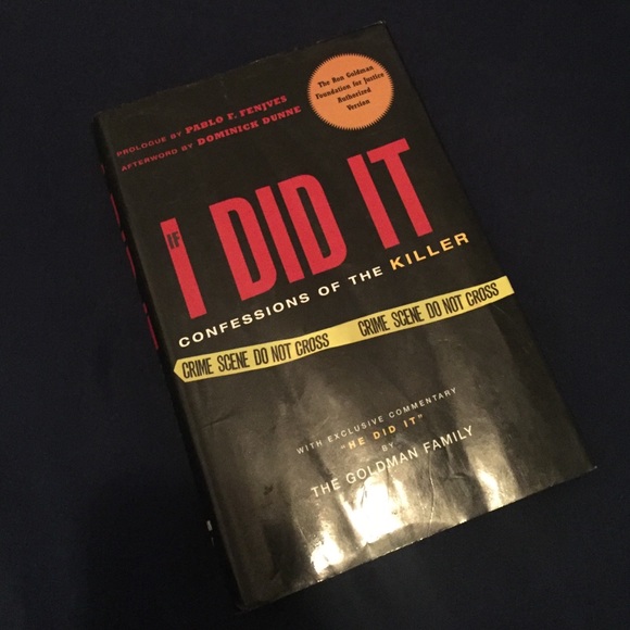 If I did it Confessions of the killer