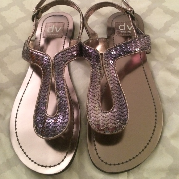 Dolce Vita sequin sandals