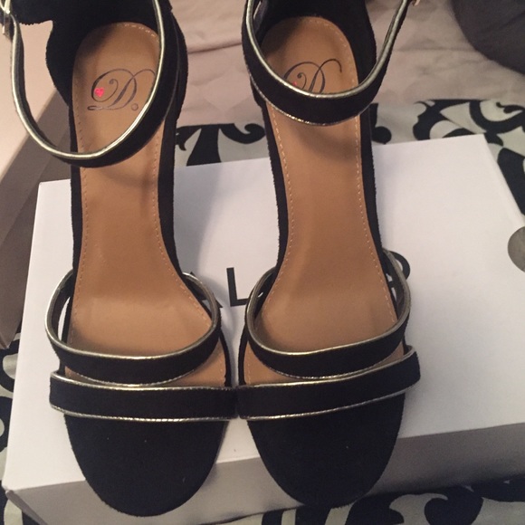Black heels