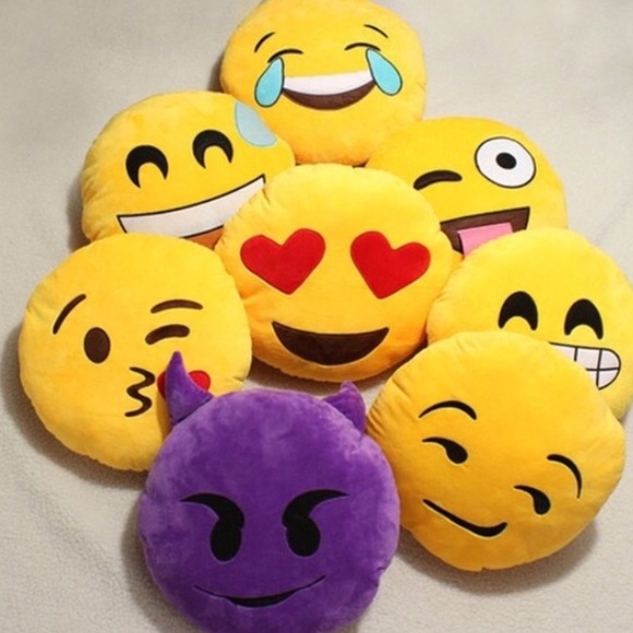 NEW EMOJI PILLOWS!