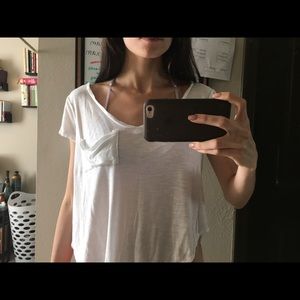 White crop top!