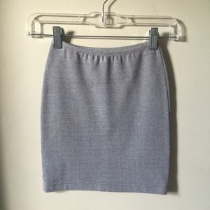 Ponte mini pencil skirt