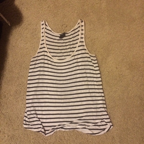 H&M basic striped tank